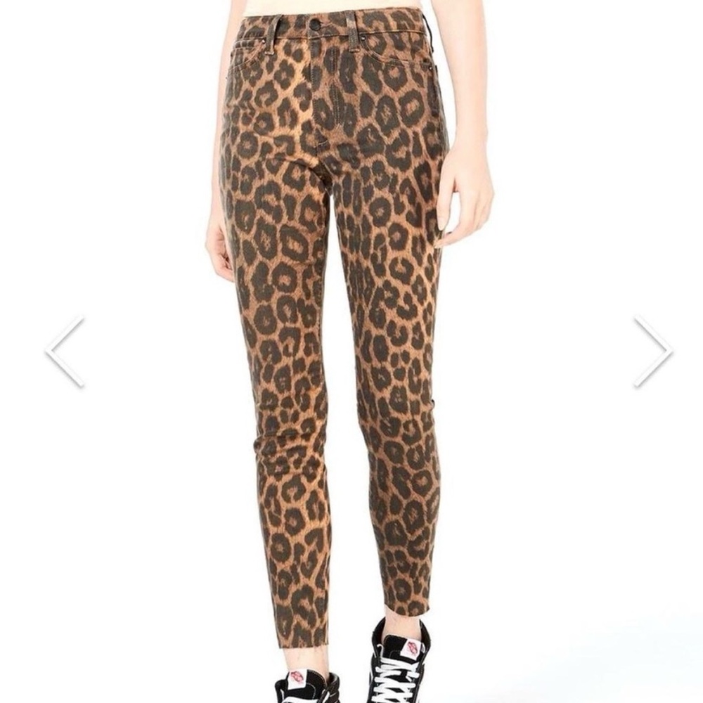 Joe’s Jeans, The Charlie, Leopard Print, Size 26 - Picture 3 of 11
